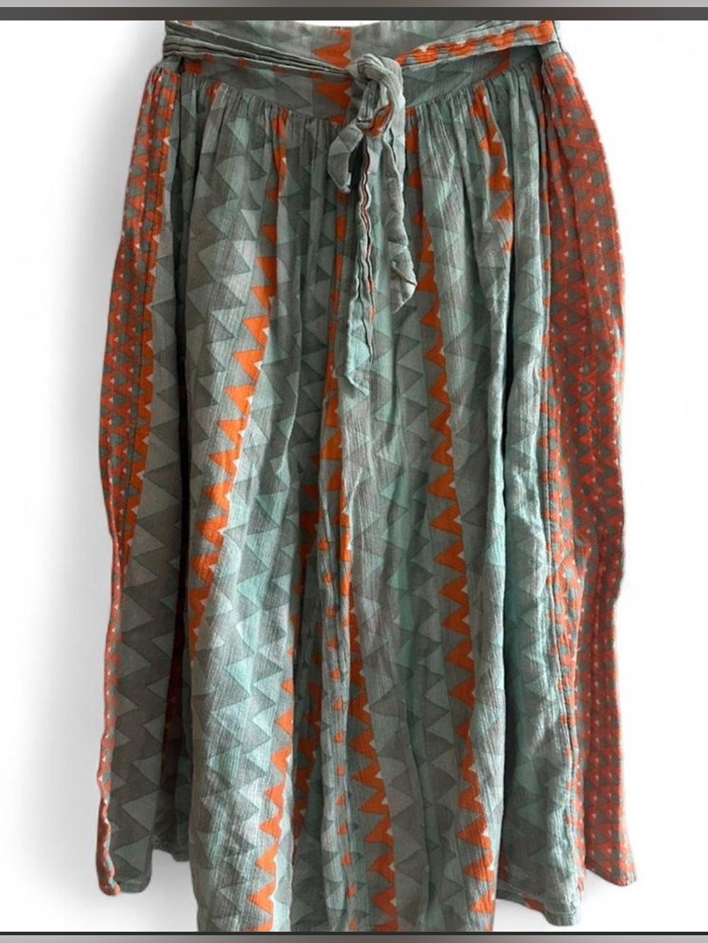 Anthropologie Feather Boho Wide Leg Cropped Pants